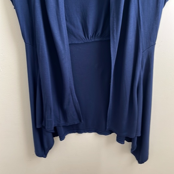 S, Ambiance Apparel, Short Sleeve Open Shirt - Picture 4 of 5